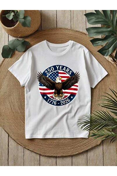 29CUN Patriotic T-Shirt For Men Women, Independence Day Printed T-Shirt, 250t...