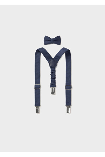 MAYORAL Erkek Bebek Pantolon Askısı Papyon Set