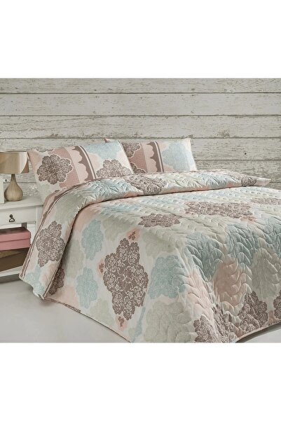 OEM Quilted cover set + 2 pillowcases, 65% cotton/35% polyester, 240x220 cm +...
