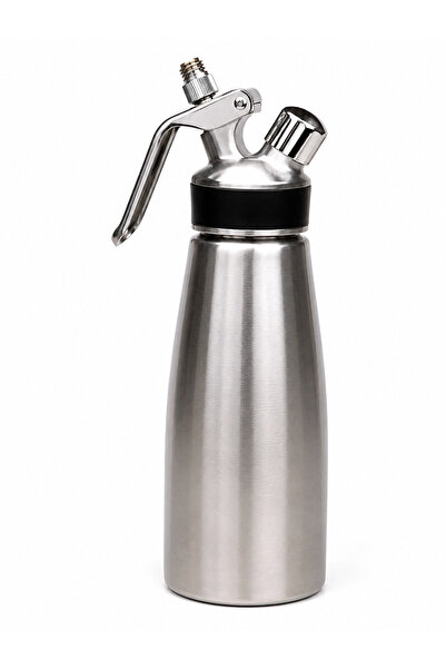 YDGR 500 ml Paslanmaz Çelik Krema Sifonu – Pasta, Kahve ve Tatlı Süsleme
