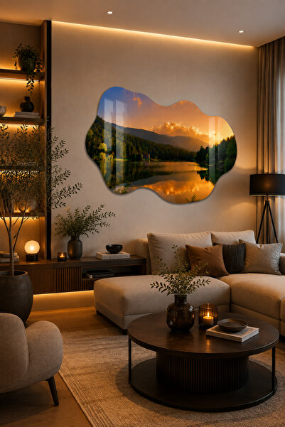 Decorita Cam Tablo | Gölcük Manzarası | 70cm x 46cm