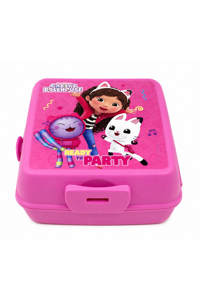 miço kids Gaby's Dollhouse Pink Lunchbox and Storage Box – Practical Box with...