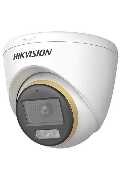 Hikvision DS-2CE72DF3T-LFS 2MP ColorVu Turret Camera, 2.8mm, Dual Light, Mic,...