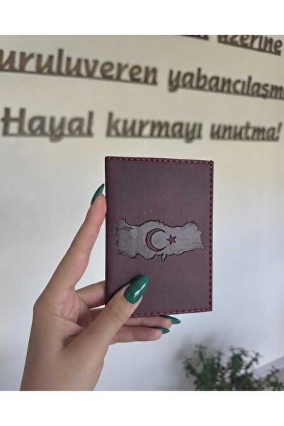 EFE DERİ Türkiye Araç Ruhsat Kılıfı Kabı Ruhsatlık Oto Ruhsat Koruyucu