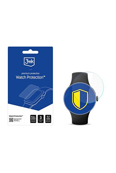3MK Folie de protecție ecran curbată pentru Google Pixel Watch 4 45mm