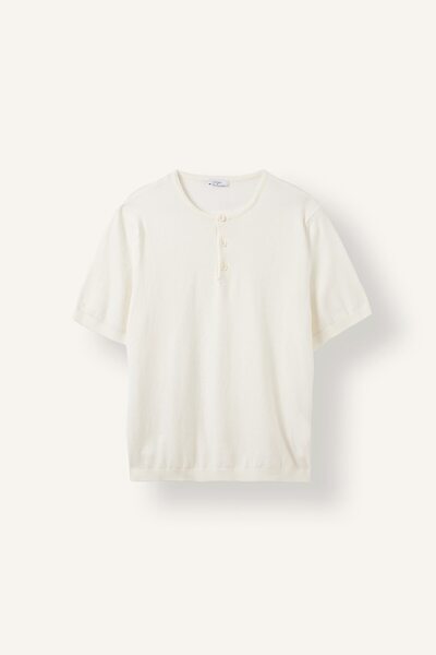 DeFacto Standard Fit Short Sleeve Buttoned Basic T-Shirt I3730Ax26Hs