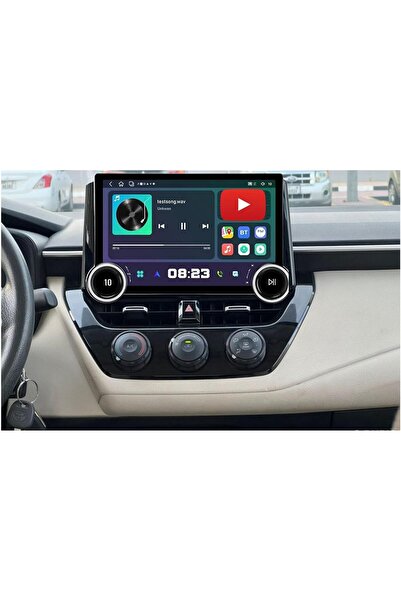 Carplayer شاشة أندرويد لتويوتا كورولا موديل 2020-2025، مع مقبضين، ذاكرة وصول ...