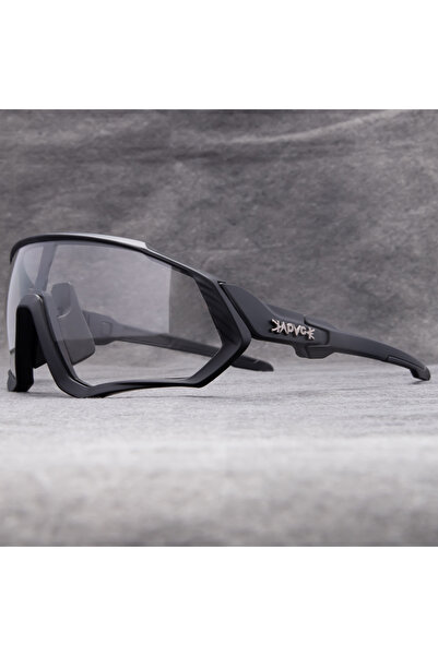 KAPVOE 1lens Photochromic-02 Photochromic Cycling Sunglasses Men Women Road M...