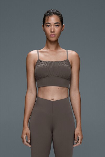 Oysho Ruched Light Touch tank top