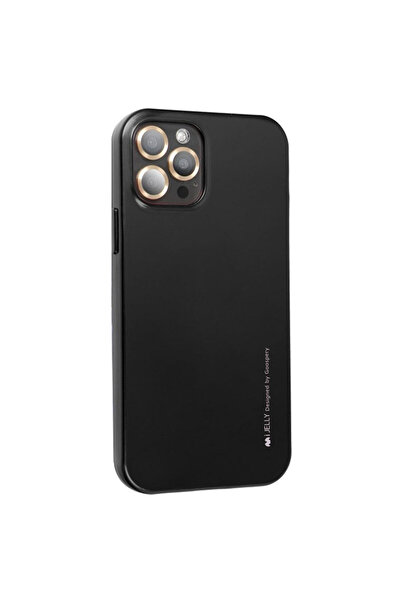 Mercury i-Jelly Θήκη Σιλικόνης Στενής Εφαρμογής Μαύρη (iPhone 13 Pro Max)