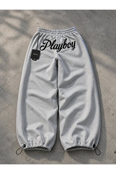 Gofeel Ophella Playboy Detailed Baggy Unisex Sweatpants