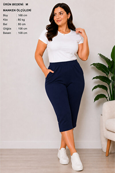 Banadamoda Plus Size High Waist Flexible Rib Fabric Comfortable Cut Home Wear...