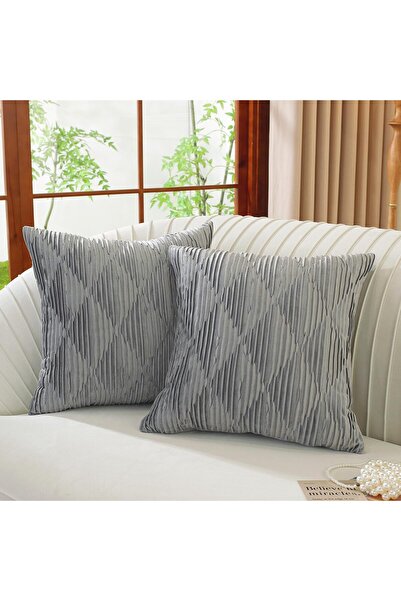 OtherMax Seturi de fețe de pernă decorative pentru perne moderne, 2 bucăți, 4...