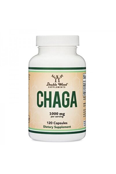 DOUBLE WOOD Supliment alimentar Double Wood, Chaga - Chaga, 120 capsule