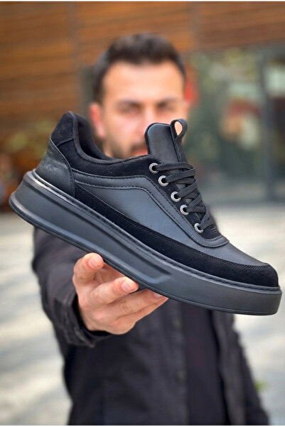 Zerenyus ZRK-X006 Sneaker premium cu talpă înaltă pentru bărbați cu șireturi ...