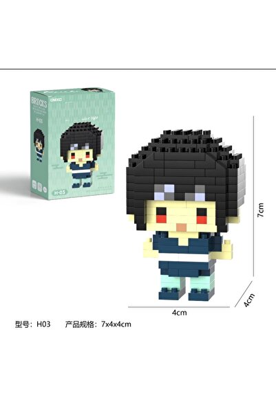 womistore Uchiha Brick Block Building Block Figure