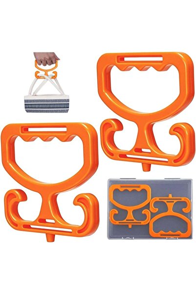 Arabest 2-Pack Grocery Bag Carrier Handle,Ergonomic Heavy-Duty ABS Plastic,Mu...