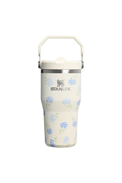 Stanley IceFlow Flip Straw Tumbler Pipetli Termos 0.60 LT Antique Florets