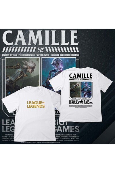 EZ Design League of Legends -Camille- Printed Oversize T-Shirt
