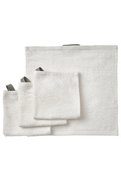 IKEA Dimforsen White 30X30 cm Hand Towel