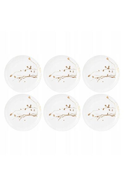 Seltmann- Weiden Bavaria SELTMANN LIBERTY GOLDEN ROSE HIP Set de 6 farfurii d...