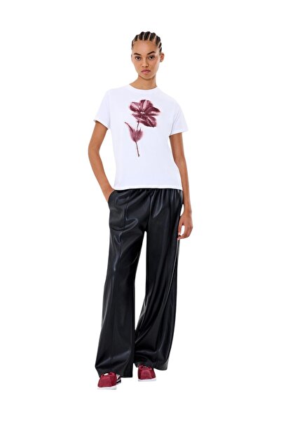French Connection Women Blurred Floral Printed T-Shirt