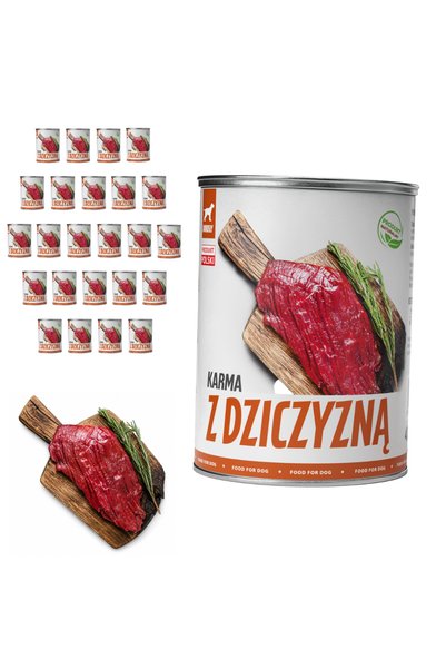 Tuf Tuf TufTuf hrană umedă completă pentru câini cu pasăre, conservă 24x800g ...