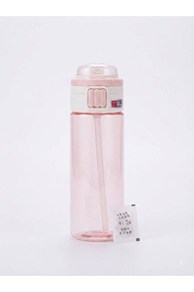 tüftürük 600 ml New Solid Color Tritan Flask With/Without Straw and Handle
