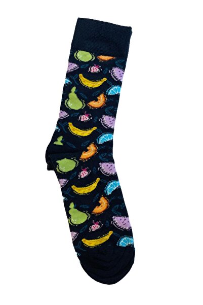 TMR Quality Comfortable Breathable Mixed Fruit Patterned Unisex Socks
