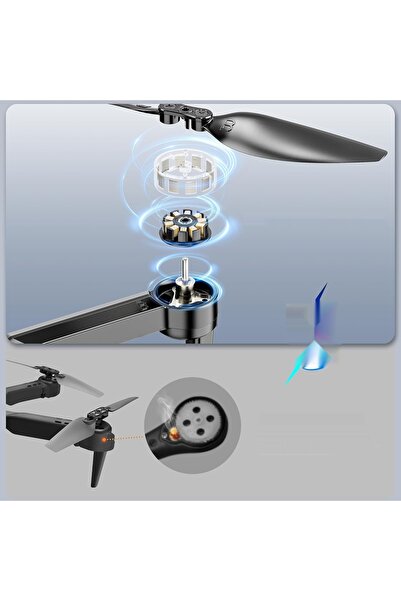 NO BRAND Dronă Multicopter Pliabilă Wi-Fi GPS Profesională Acrobatică Kit cu ...