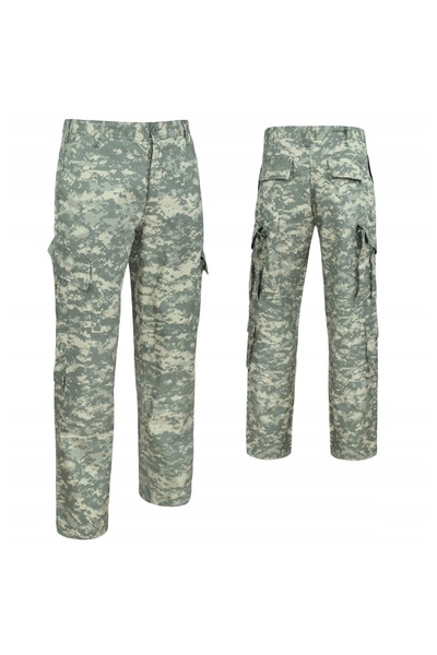 Mil-Tec Pantaloni bărbați militari tactici Teesar ACU din bumbac, model AT-Di...