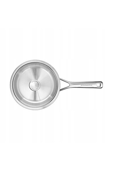 Kitchenaid Oală rotundă mică, cu capac, cu pereți multipli, 20 cm, 3.1 l, pen...