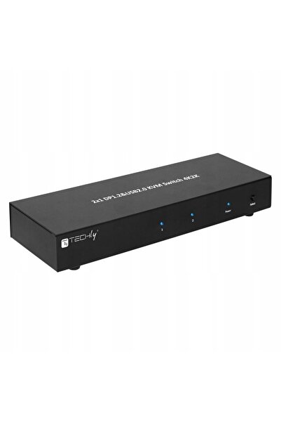 Techly 101928 Comutator KVM 2/1 DisplayPort/USB