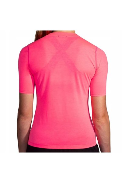 NO BRAND Tricou de alergare pentru femei Brooks High Point Neo roz XS