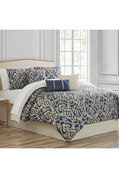 NO BRAND SET DE AȘTERNUTURI 160x200 + 2 FEȚE DE PERNĂ 70x80 BUMBAC SATINAT - ...