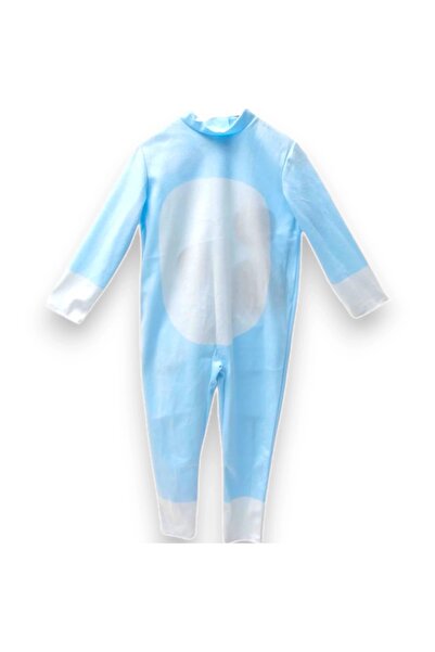 Toys Costum pentru copii BLUEY ȘI BINGO + Mască, Mărimea 130-140, pentru bal ...
