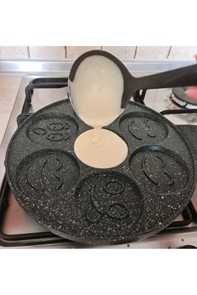 Orion Tigaie pentru clătite cu 7 orificii, pentru clătite tip marble, pe gaz ...
