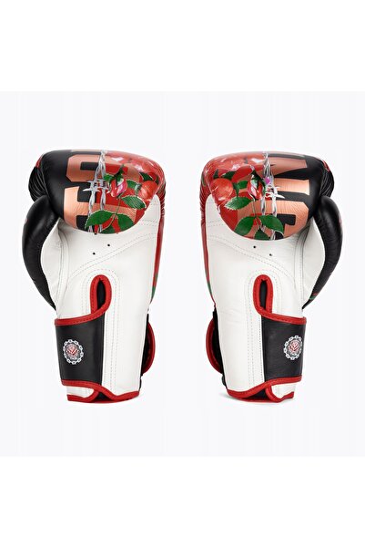 NO BRAND Mănuși de box Top King Boxing Rose alb/negru 8 oz