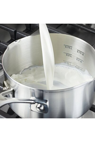 Kitchenaid Oală clasică rondelă mică de 18 cm din oțel inoxidabil pentru gătit