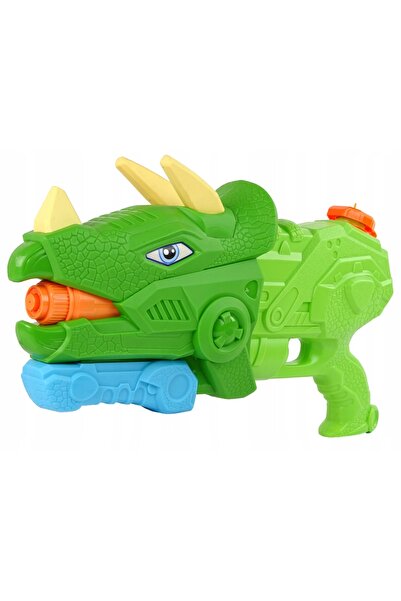 NO BRAND Pistol cu apă Dinozaur Triceratops 1330 ml Verde