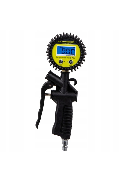 Carmotion Pistol de umflare a anvelopelor cu manometru digital, max. 7 BAR