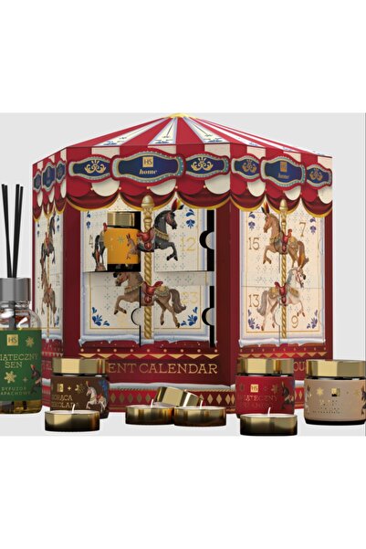 NO BRAND CALENDAR DE ADVENT LUCIOARE PARFUMATE DIFUZOR 24X HISKIN 2025 LUX