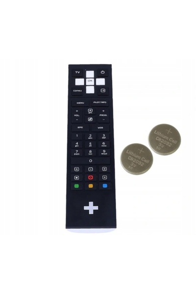 NO BRAND Telecomandă neagră NC+ DSIW74 pentru decodoarele WiFI PremiumBOX+, W...