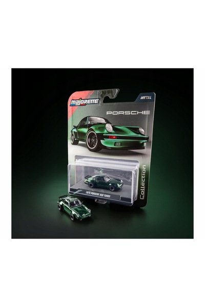 Majorette 8505001000 Colecție 1975 Porsche 930 Turbo verde