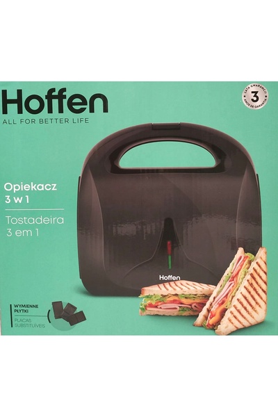 NO BRAND Plită electrică Hoffen DSM-4357 neagră 850 W