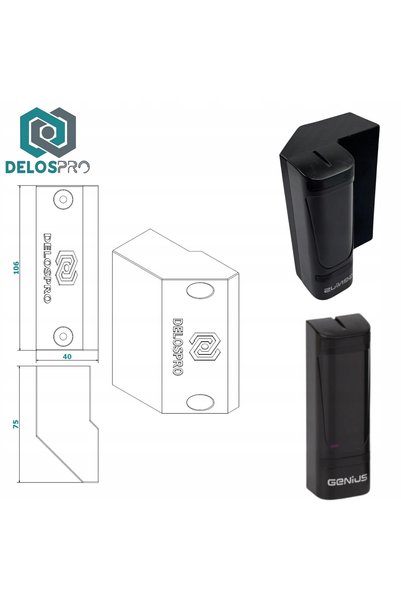 NO BRAND SUPORT DE COLȚ UNIVERSAL XL PENTRU CAMERA GENIUS 6100147 VEGA 2 buc.