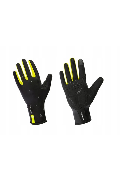 NO BRAND Mănuși Accent Blade negru-galben