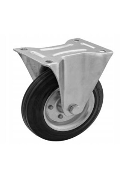 NO BRAND SHARKNES Roată metal-gumă 200mm fixă SH-60054
