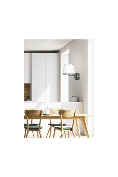 NO BRAND IBIS LAMPA KINKIET 1X40W E14 SATYNA, satinat