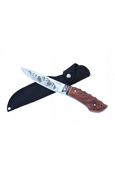 NO BRAND Cuțit de vânătoare KANDAR POLSKA Deer + toc ND7